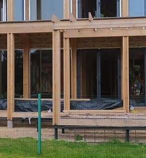 Безрамное остекление стеклопакетами фахверка Безрамное остекление стеклопакетами фахверка